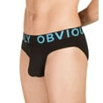 thumbnail image 1 of Men's Obviously B02-1A EveryMan AnatoMAX Brief (Black 2XL), 1 of 11