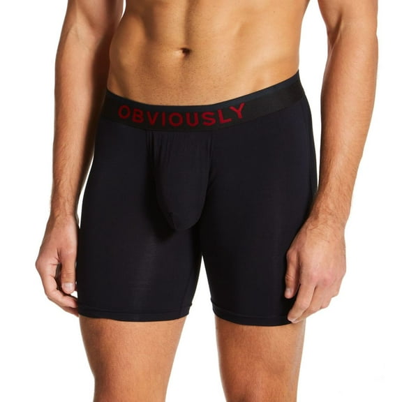 Men's Obviously C09 FreeMan AnatoFREE 6 Inch Boxer Brief (Black 2XL)
