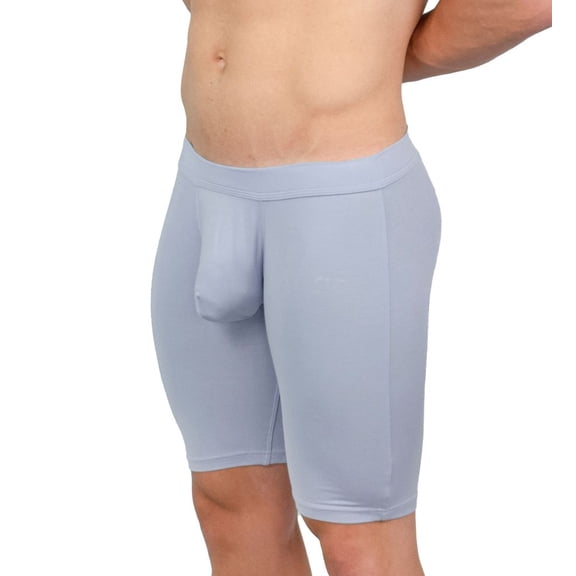 Men's Obviously F01-1A EliteMan AnatoMAX 9 inch Boxer Brief (Ice XL)