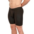 thumbnail image 1 of Men's Obviously F09-1A EliteMan AnatoMAX 6 Inch Boxer Brief (Black L), 1 of 6