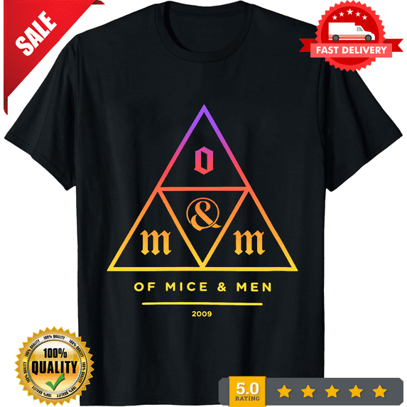 Men Fade Options Men's Of Mice & Men Triangle Fade T-shirt Large Black, NEW INSTOCK ...