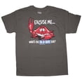 thumbnail image 1 of Men's Offcially Licensed Very Funny Old Bay Excuse Me Crab T-Shirt, 1 of 1