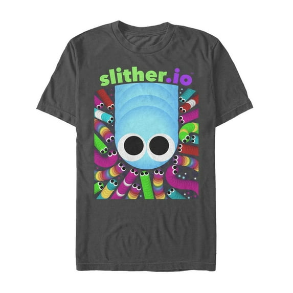 Men's Officially Licensed Slither.io T-Shirt "Slither Ones" (Medium)