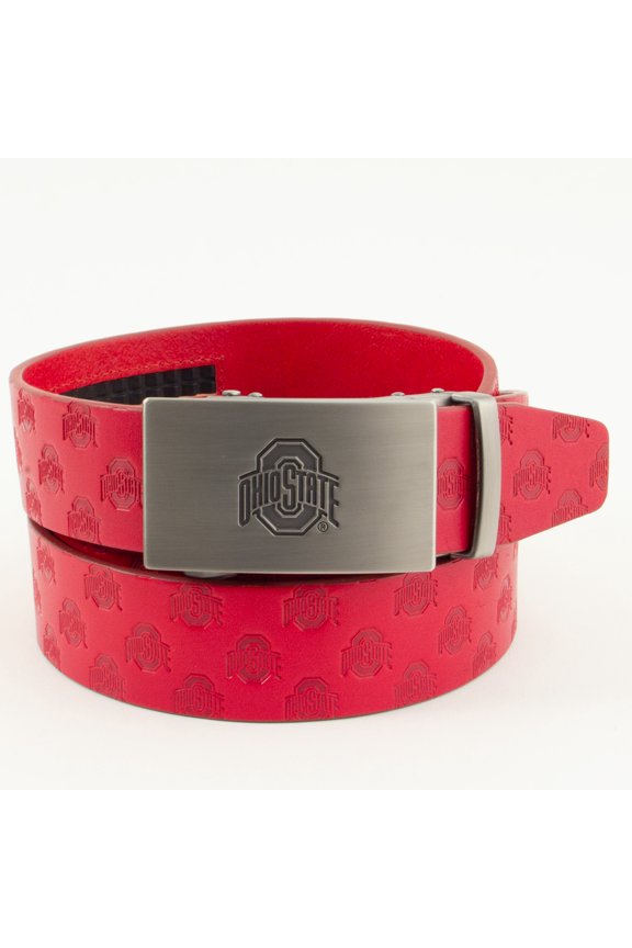 Men's Ohio State Buckeyes Ratchet All-Over Print Belt