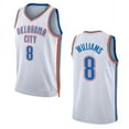 thumbnail image 1 of Men's Oklahoma City T #8 Jalen Williamss Sport Shirts Player Performance Top Basketball Sport Jersey, 1 of 2