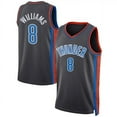 thumbnail image 1 of Men's Oklahoma City T #8 Jalen Williamss Sport Shirts Player Performance Top Basketball Sport Jersey, 1 of 2
