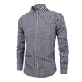 thumbnail image 1 of Men's Oktoberfest Long Sleeve Plaid Shirt - Breathable Casual Jacket for Festivals, 1 of 3