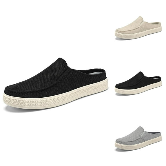 Men's One Foot Stirrup Breathable Low Top Casual Shoes Outer Wear Trendy Cloth Shoes Comfortable Dad Shoes Men’S Running Shoes
