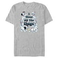 thumbnail image 1 of Men's One Hundred and One Dalmatians I Want All the Dogs Graphic Tee Athletic Heather X Large, 1 of 5