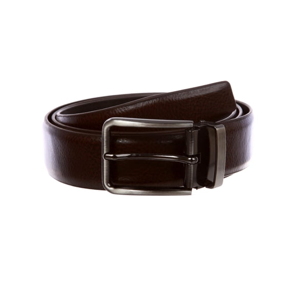 Men's One-Size-Fits-All Feather Edged Leather Dress Belt