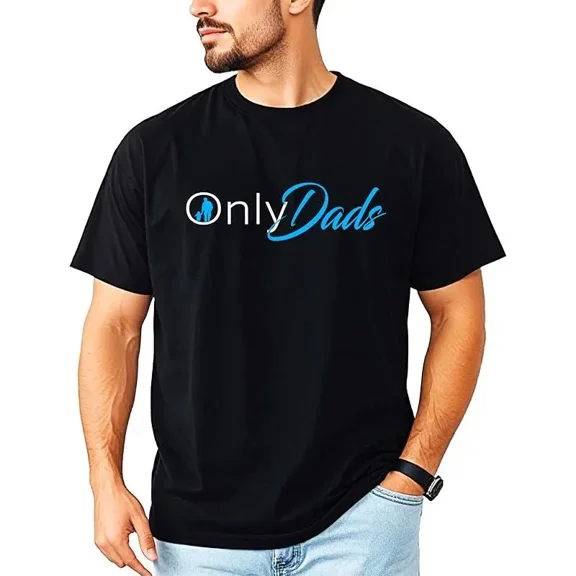 Men's Only Dads Funny Tee & Sweatshirt Set, Cotton Short Sleeve T-Shirt, Hoodie for Fall Winter, Father's Day Gift