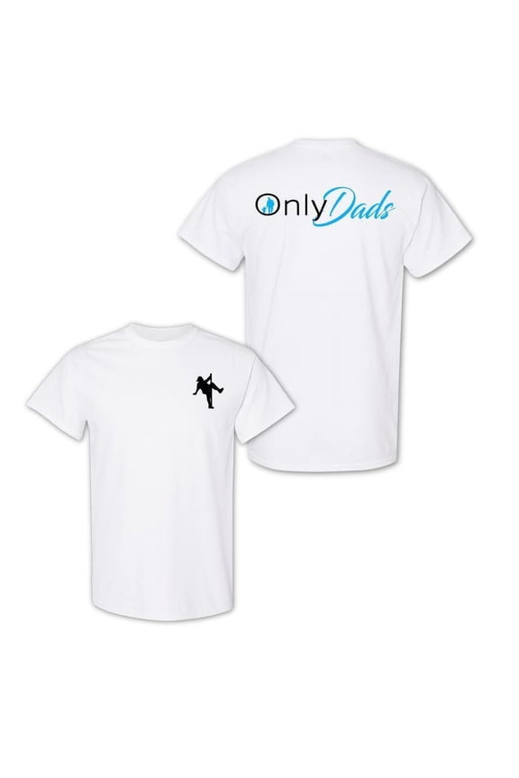 Funny Dad Graphic Tee – ‘Proud OnlyDads Member’ Slogan Print – Men’s Soft Cozy Father’s Gift