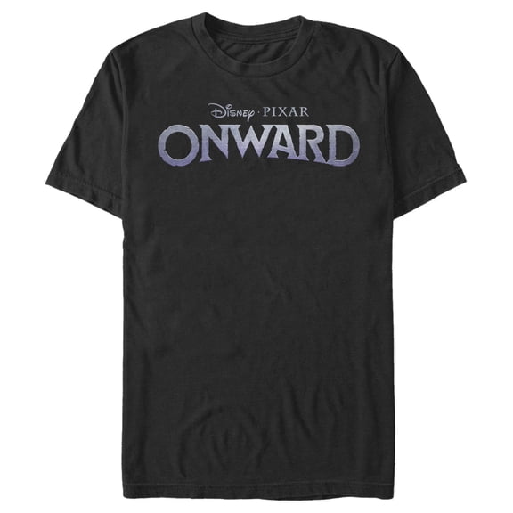 Men's Onward Classic Text Logo  Graphic Tee Black 2X Large