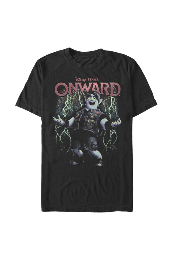 Men's Onward Electric Barley Graphic Tee Black Medium