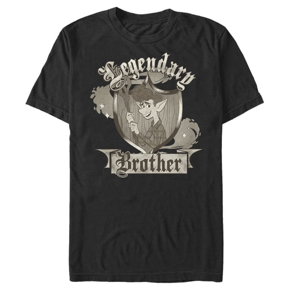 Men's Onward Ian Legendary Brother  Graphic Tee Black Small