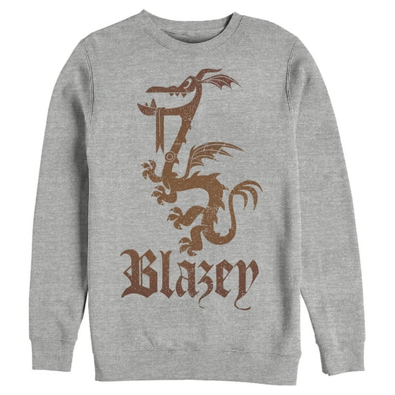 Men's Onward Pet Blazey Dragon Sweatshirt Athletic Heather Large