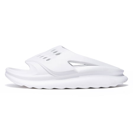 Men's Open Toe Slide Sandals Lightweight Cushioned Platform Slides, Breathable Non-Slip Sandals for Beach Shower Casual Daily Wear