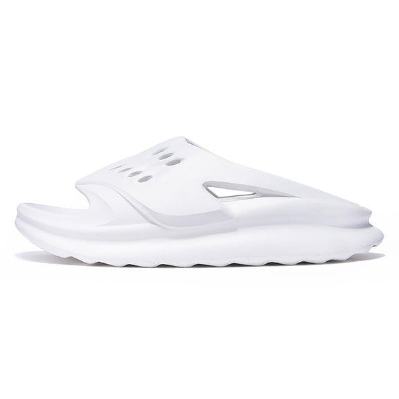 Men's Open Toe Slide Sandals Lightweight Cushioned Platform Slides, Breathable Non-Slip Sandals for Beach Shower Casual Daily Wear