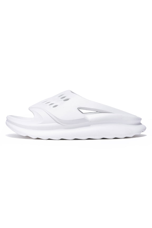 Men's Open Toe Slide Sandals Lightweight Cushioned Platform Slides, Breathable Non-Slip Sandals for Beach Shower Casual Daily Wear