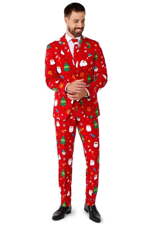 Men's Suits Festivity Red - US 40 Red