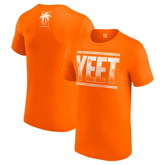 Men's Orange Jey Uso Yeet T-Shirt