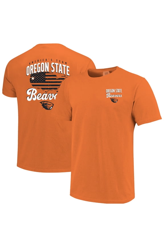 Men's  Orange Oregon State Beavers America's Team T-Shirt