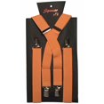 thumbnail image 1 of Men’s Orange Suspender ie in a variety of colors by Spencer J’s Signature Satin Collection, 1 of 6