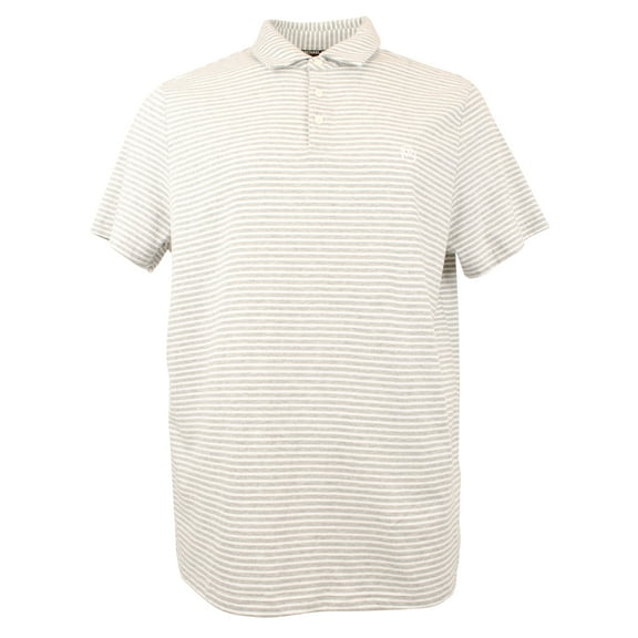 Men's Organic Cotton Striped Short Sleeved Polo Shirt HGM XXL