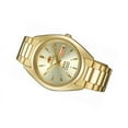 thumbnail image 1 of Men's Orient 3 Star TriStar Automatic Gold Tone Day-Date Watch FAB00002C9, 1 of 4