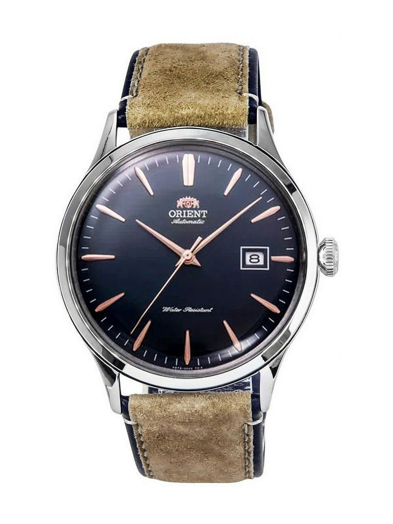 Orient Men's Bambino Version 4, Navy Dial Automatic Watch RA