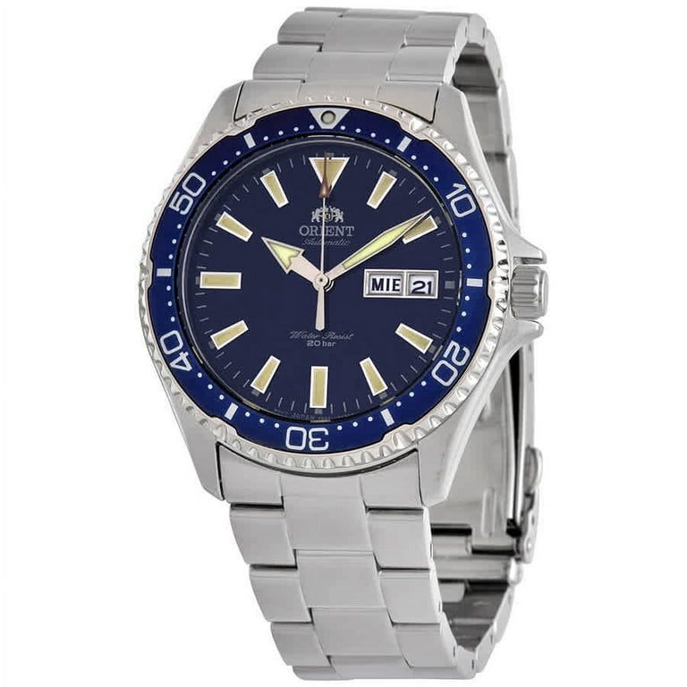 Men s Orient Kamasu Mako III Diver s Automatic Watch RA AA0002L19B