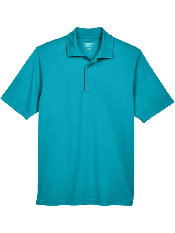 CORE365 88181 Men's Origin Performance Piqué Polo-CLEAR TEAL-S