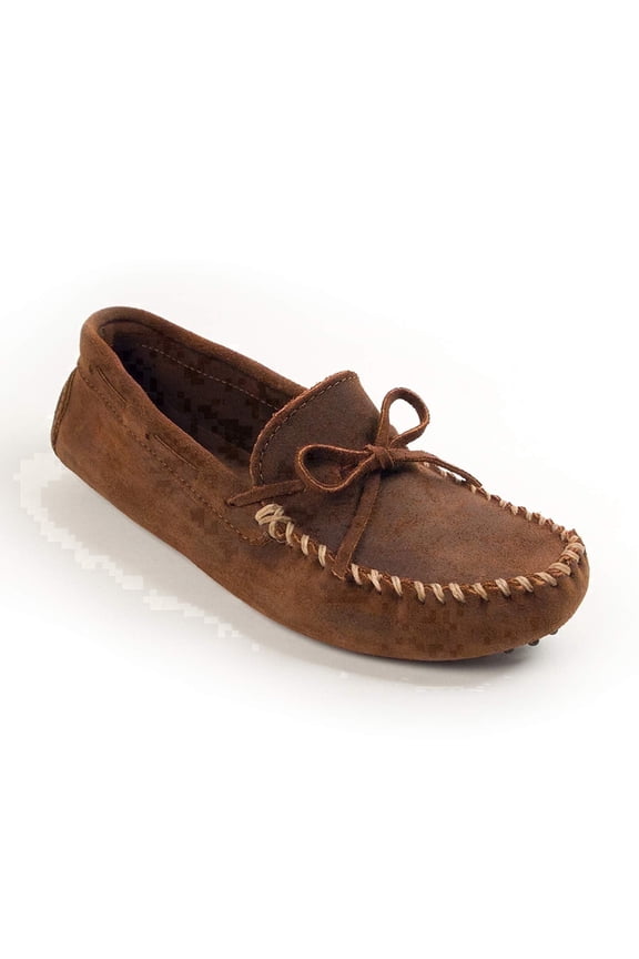 Men's Original Cowhide Driving Moccasin,Brown Ruff,9.5 M US