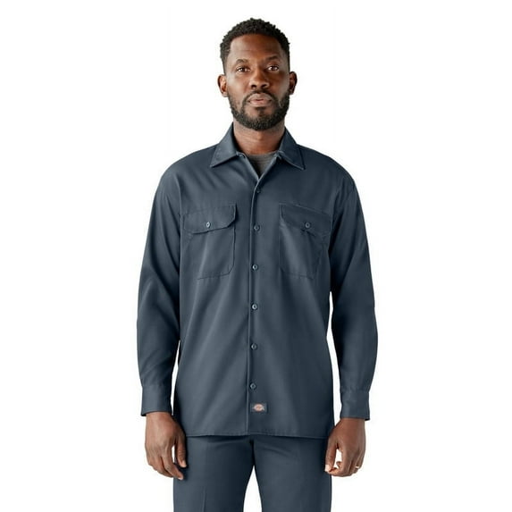 Men's Original Fit Long Sleeve Twill Work Shirt