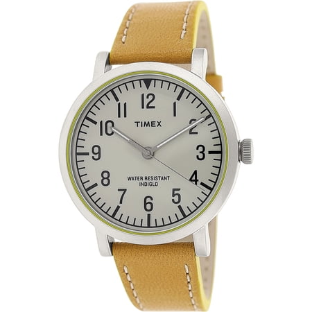 Men's Originals T2P505 Brown Leather Analog Quartz Fashion Watch