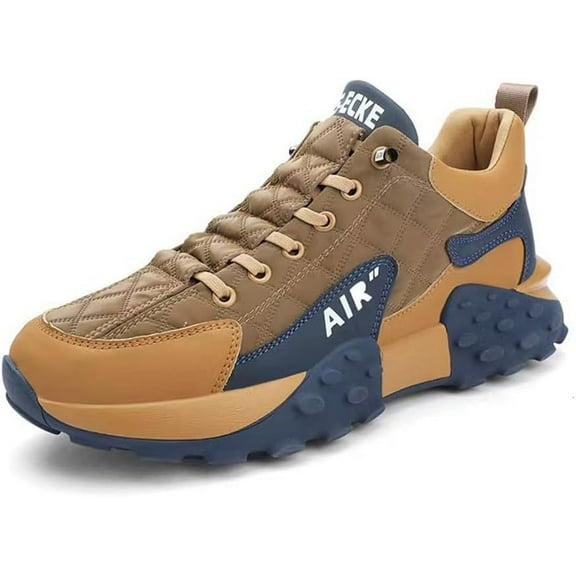 Men's Comfort Sneaker Anti Slip Breathable Sports Shoes Platform Comfortable Wide Shoes