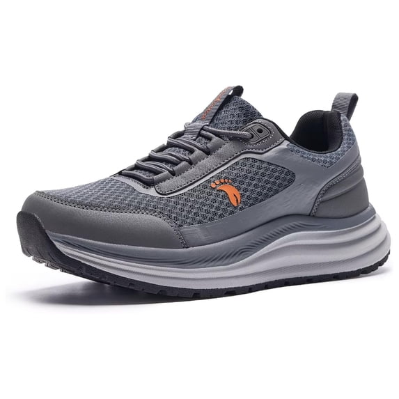 Men's Orthopedic Waterproof Trail Running Shoes: Comfortable Arch Support Cross Training Athletic Sneakers, Orthotic Hiking Tennis Walking Sports Shoes