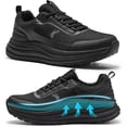thumbnail image 1 of Men's Orthopedic Waterproof Trail Running Shoes: Comfortable Arch Support Cross Training Athletic Sneakers, Orthotic Hiking Tennis Walking Sports Shoes, 1 of 9