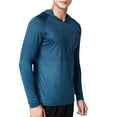 thumbnail image 1 of Men's Outdoor Athletic Long Sleeve Hoodie Running Base Layer Workout Sweatshirt, 1 of 4
