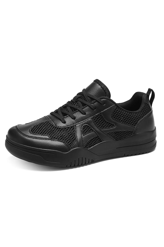 Men's Outdoor Breathable Training Shoes, summer lightweight casual runners, anti-slip shockproof sole and moisture wicking upper for hiking, workout and daily casual leisure time.