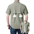 thumbnail image 1 of Fredd Marshall Men's Quick-Dry Short Sleeve Hiking Shirt with Pockets, 1 of 4