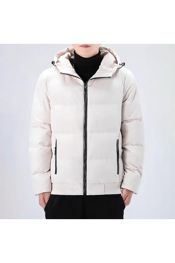 Men's Outdoor Climb Sport Hooded Jacket with Zipper Pockets and Durable Long Sleeve Construction