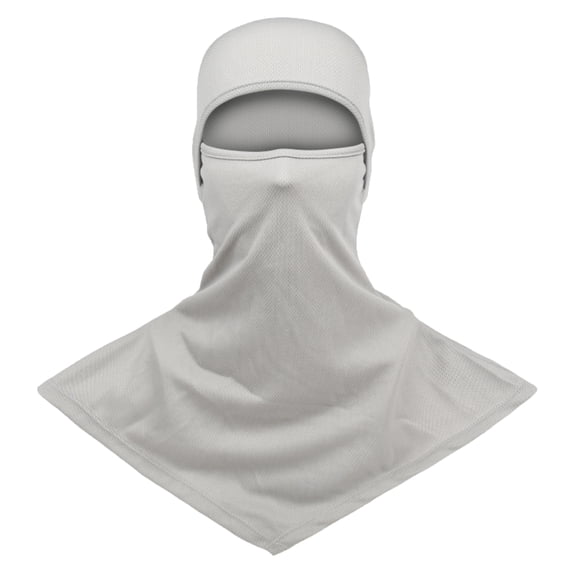 Men's Outdoor Cycling Balaclava Face Cover Quick-Dry Breathable Helmet Liner Neck Gaiter for Biking Running and Outdoor Sports and Cycling Adventures Light Gray One Size