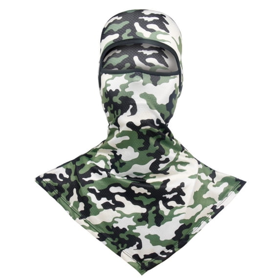 Men's Outdoor Cycling Balaclava Face Cover Quick-Dry Breathable Helmet Liner Neck Gaiter for Biking Running and Outdoor Sports and Cycling Adventures M One Size