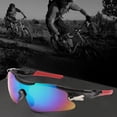thumbnail image 1 of Men’s Outdoor Cycling Sunglasses | Windproof Sports Glasses for Men & Women | UV Protection Bike Goggles | Lightweight Sunshade Eyewear | Multifunctional Performance Frames | 1 Pair, 1 of 3
