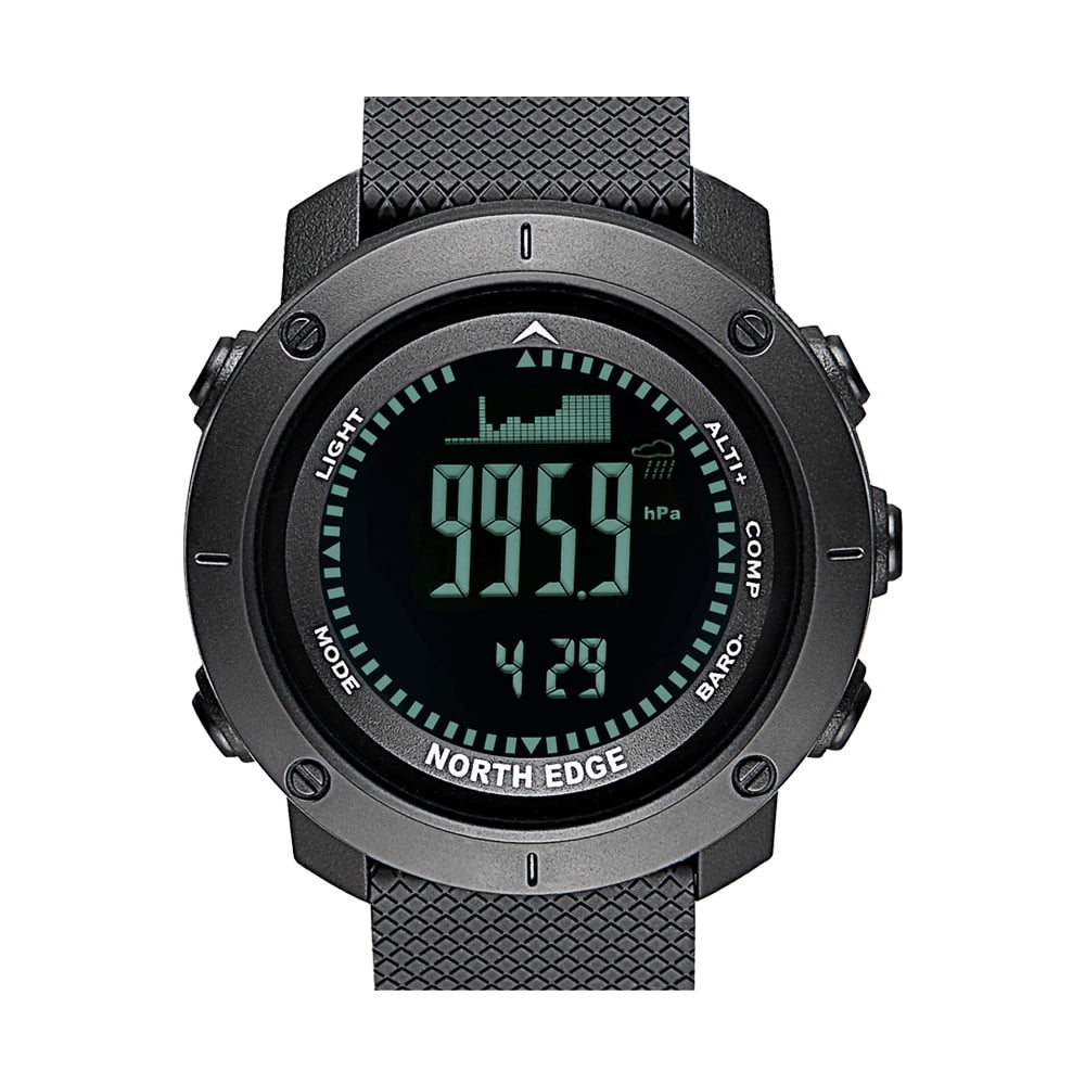 Fishing Barometer Watch, Altitude Compass Indicator Mountaineering Outdoor  Sports Wrist Gear Altimeter Watch