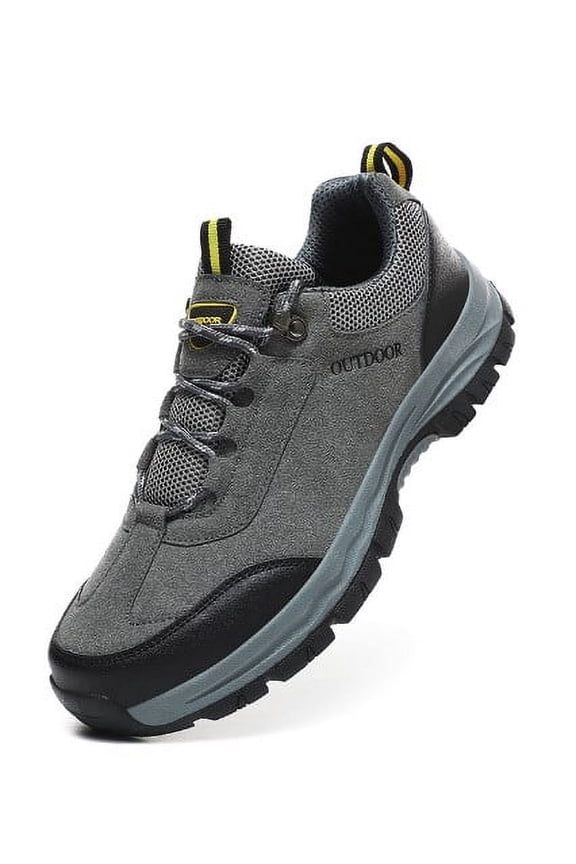 Men's Outdoor Hiking Shoes,Waterproof Trailing Trekking Walking Shoe,Non Slip Comfortable Hike Climbing Sneakers