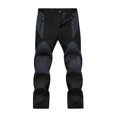 thumbnail image 1 of Men's Outdoor Hiking Pants Water Resistant Windproof Fleece Cargo Hiking Pants,Snow Ski for Men Sports Mountaineer Camping Trousers, 1 of 3