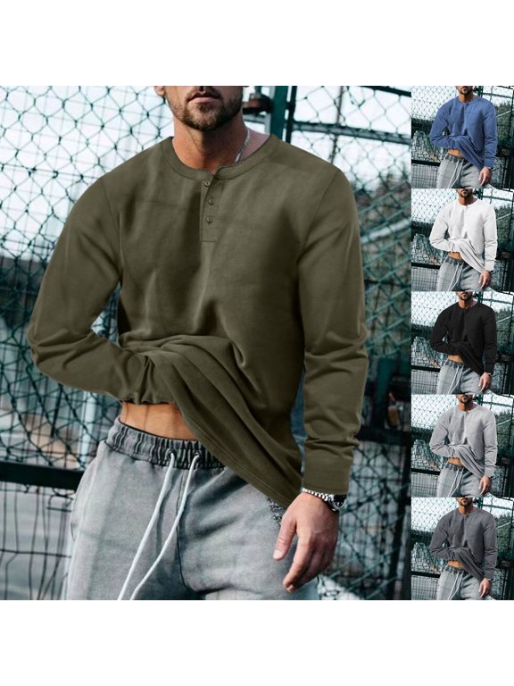 Men's Outdoor Hooded Top Long Sleeve Pullover Round Collar Casual Running Workout Exercise Shirt, Nylon Spandex Stretch Quick Dry Breathable Activewear Hiking Training Sports
