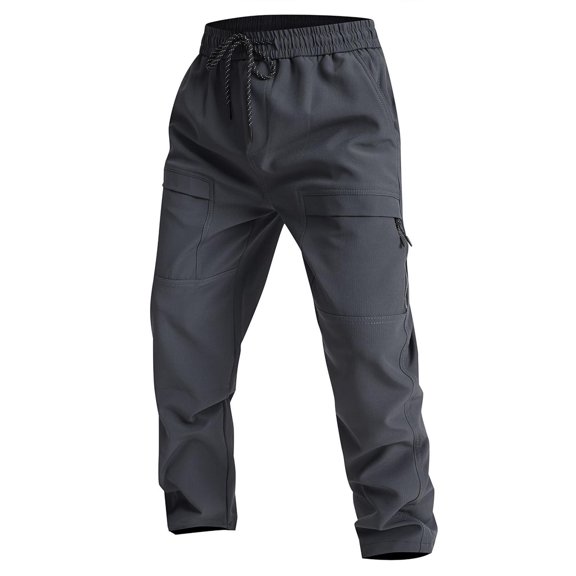 Men's Outdoor Mountaineering Pants - Sprint Style, Polyester, Durable - All-Season, for Hiking/Camping/Active Wear